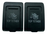 Par Tampa Proteção Cinto Top Tether Mercedes Cla 180 2018
