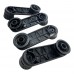Kit 4 Manivelas Vidro Renault Sandero 2010 2011 2012