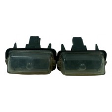 Par Lanterna Luz Placa Toyota Corolla Cross Xre 2.0 2023 24