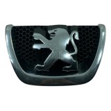 Emblema Cromado Grade Peugeot 206 2001 2002 2003 Dianteiro