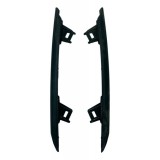 Par Moldura Grade Toyota Yaris 2019 Dianteira