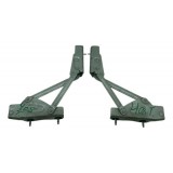 Par Dobradiça Tampa Traseira Peugeot 408 2016 2017