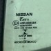 Vidro Fixo Nissan Porta Versa 2021 2022 Traseiro Esquerdo