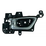 Maçaneta Puxador Interno Jeep Commander 2022 23 T. Esquerda Prateado Traseira