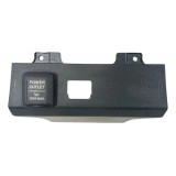 Moldura Tomada Honda Fit 1.5 Ex Manual 2010 2011 2012 2013 Preto